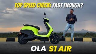 Ola S1 Air Review - All Modes Top Speed Check