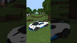 Bugatti Mod Minecraft Pe! #shorts