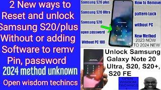 samsung Best two ways to hard reset S20/plus, S20 ultra open password with or with pc 23/2024 mothod