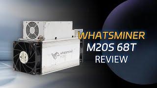 Whatsminer M20S 68T Review,can dig BTC