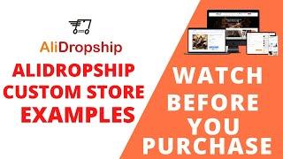 Alidropship Custom Store Examples Review | 3 Active Stores Review