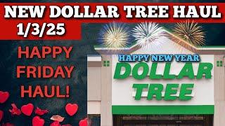 NEW DOLLAR TREE HAUL 1/3/25