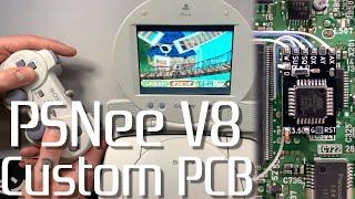 PSNee V8 Custom PCB - Programming and PSone Install