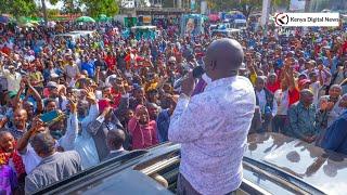 LIVE!! Former DP Gachagua Holding A roadside Rally in Kitengela, Kajiado!!