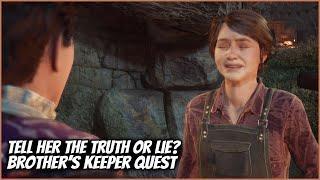 Hogwarts Legacy - Lie or tell the truth about her brother? | Brother's Keeper Quest (Both Outcomes)