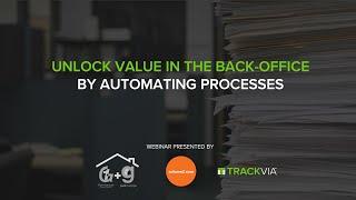 Unlock Value in the Back-Office by Automating Processes