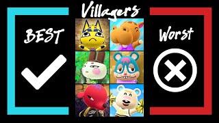 The Best & Worst Animal Crossing Villagers