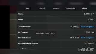 dji mini2 | 47s How to update batteries Firmware
