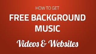 How to get Royalty Free Music for your Videos & Website