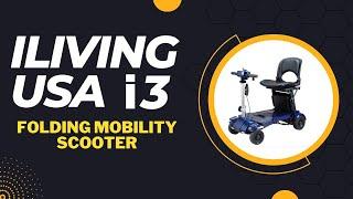 iLiving i3 Folding Electric Mobility Scooter [2024]