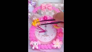 DIY melody alarm clock #sanrio #mymelody #cute #shorts #subscribe