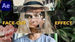 Face-Cut-Out Effect in After Effects - After Effects Tutorial | Collage Effect