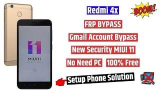 REDMI 4X MIUI 11 FRP BYPASS || LUPA AKUN GOOGLE || FIX BELUM MASUK