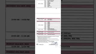 Term 2 class 10 datesheet is announced