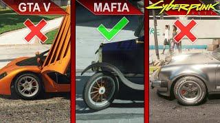 THE BIG COMPARISON | GTA V vs. MAFIA Definitive Edition vs. Cyberpunk 2077 | PC | ULTRA