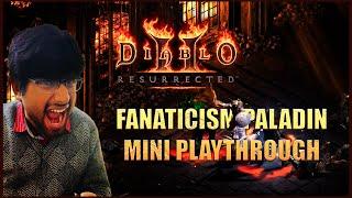 Diablo 2 Resurrected: Fanaticism Paladin Mini Playthrough