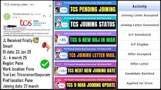 TCS Onboarding | TCS Next DOJ | Which Date & What Time TCS Direct Generate Joining Letter on Portal?