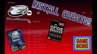 PS3 RetroArch GUI CHEATS - How to download, install, use and even edit them! or make your own!