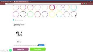 Add color border to Instagram profile picture | UniLink