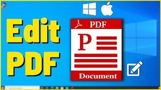 How To Edit PDF File In PC & Laptop (2023)