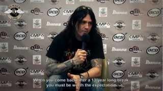 TV Rock Live - Channel Zero - Interview Franky DSVD - Hellfest 2012 [HD] English subtitles