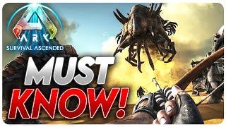 ARK Scorched Earth MUST KNOW Tips & Tricks for survival!
