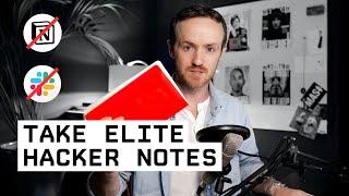 How to Take Notes Like a Hacker
