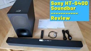 Sony HT-S400 Soundbar and Wireless Subwoofer Review