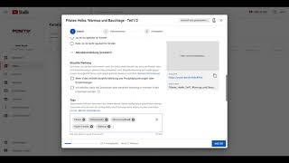 Video auf #youtube  richtig hochladen, Beschreibung, Metadaten, Thumbnails einfügen