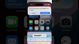 Why Siri Got Serious! Apple Intelligence x GPT4o?!  #tech