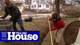 How to Build a Flagstone Walkway | This Old House