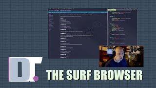 The Surf Browser - Bookmarks, Stylesheets and Tabs