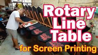 Rotary Line Table Press(32slots) | Screen printing