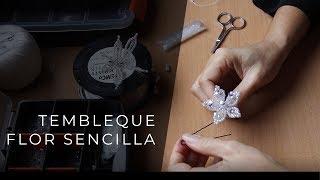 Tembleques - Flor de relleno sencilla