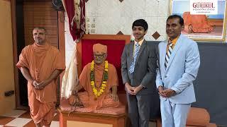 Akash Vukoti's Insightful Visit to Gurukul Hyderabad | Swaminarayan Gurukul International School