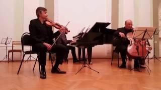 Chopin Piano trio op. 8, Pavel Nersessian, Oleg Smirnov, Stepan Yakovich (fragment)