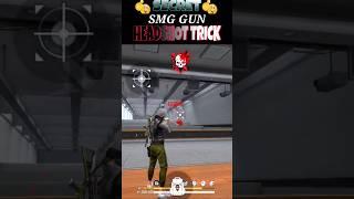 Secret Smg Gun Headshot Trick & Setting 100% Working  | Free Fire