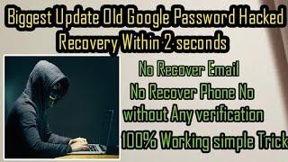 How to Recover Hacked Gmail account without phone number and Email (2022) || Gmail account recovery