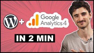 How to Add Google Analytics 4 (GA4) to WordPress