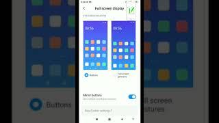 How to enable Navigation gesture in MI /Redmi /Poco Devices