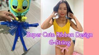 MICRO G-STRING//RIBBON DESIGN//HAUL