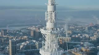 Зимний Нижний Новгород. Аэросъемка | SkyMovie