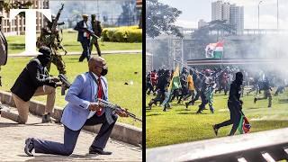 Kenya protests: Ten dead as demonstrators storm parliament