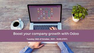 Online Odoo Roadshow - Boost your company growth with Odoo V15