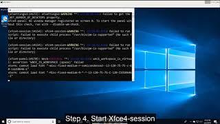 Linux GUI Tool on Windows 10 With Kali