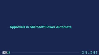 Creating Approval Flows with Microsoft Power Automate with Vlad Catrinescu
