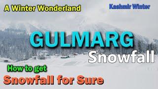 Gulmarg Snowfall Kashmir | Heavy Snowfall| Trip Guide| Gondola Ride| Winter in Kashmir | Skiing