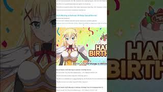 4/6 Patch Rundown in 60 Seconds! Konosuba Fantastic Days Guide