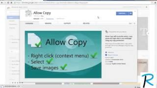 How to copy text from copy protected sites. (In Google Chrome)