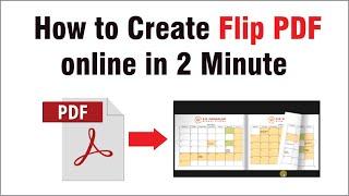 How to Create Flip PDF online in 2 Minute